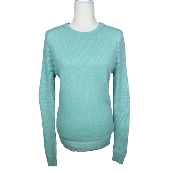 Vineyard Vines Sweaters - Vineyard Vines Cashmere Angora Blend Crewneck Sweater Preppy Classic Sz Medium